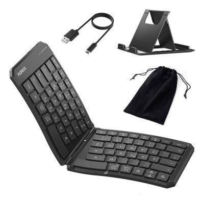 4. Inateck N0131_black klawiatura Dom/Biuro Bluetooth Czarny