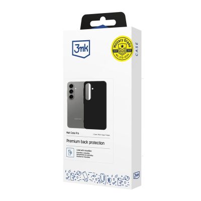 15. Etui 3mk Matt Case Pro na Samsung Galaxy A57 - czarne matowe
