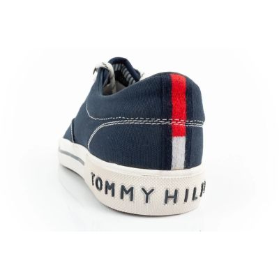 14. Tommy Hilfiger buty sportowe męskie trampki modne wygodne granatowe