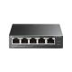 3. TP-LINK TL-SF1005LP łącza sieciowe Nie zarządzany Fast Ethernet (10/100) Obsługa PoE Czarny