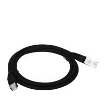 Patchcord UTP A-LAN KKU5CZA1 (RJ45 - RJ45 ; 1m; UTP; kat. 5e; kolor czarny)