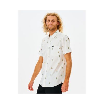 3. Koszula RIP CURL Hula Breach S/S Shirt biały