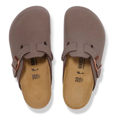 6. Birkenstock chodaki BOSTON KIDS BS 1030809 MOCCA (szerokość wąska)