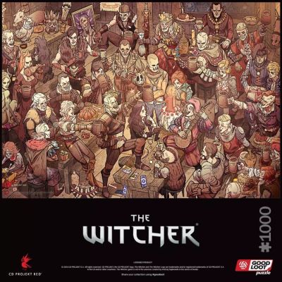 5. Puzzle Good Loot: The Witcher - Birthday, 1000 elementów