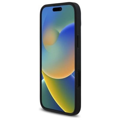 5. Etui Guess New 4G Triangle na iPhone 16 - czarne