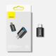 13. Adapter Baseus Ingenuity Series z USB-C do USB-A 10Gb/s - niebieski
