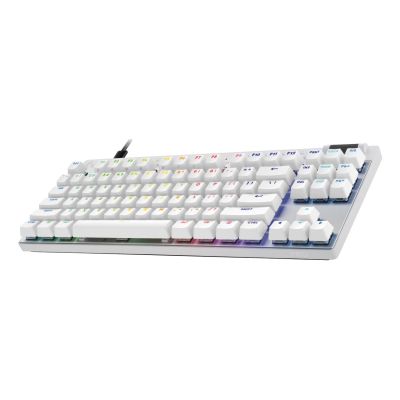 6. Klawiatura Logitech G PRO X TKL Rapid White