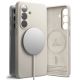 Etui Ringke Silicone MagSafe na Samsung Galaxy S26 - beżowe