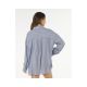 3. Koszula damska RIP CURL Beach Days Pinstripe Shirt niebieska