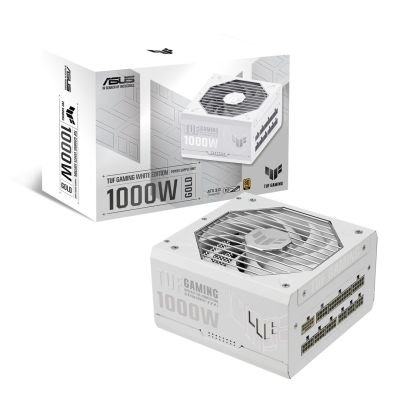 8. Zasilacz ASUS TUF Gaming 1000W Gold White Edition
