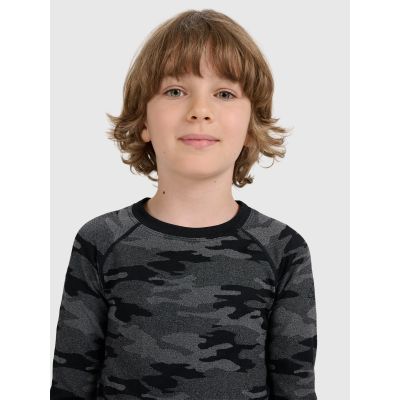 5. Bielizna termoaktywna bezszwowa komplet chłopięca 4F 4FJRAW25USEAM266-90A