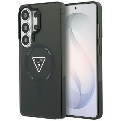 Etui Guess IML Gradient Triangle MagSafe na Samsung Galaxy S26 Ultra - czarne