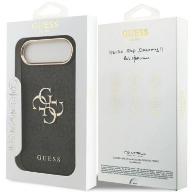 8. Etui Guess 4G Big 4G Classic Logo na iPhone Air - czarno-złote