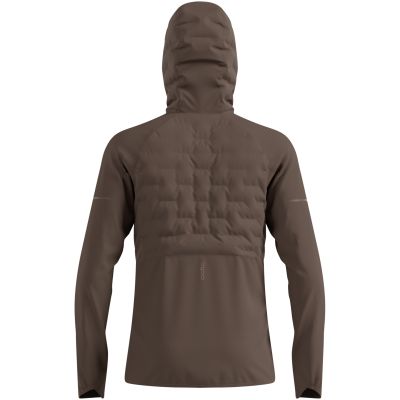 5. Kurtka przeciwwiatrowa męska Odlo ZEROWEIGHT INSULATOR Jacket brązowa