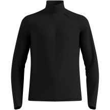 Bluza rozpinana męska Odlo ESSENTIAL WARM FULL ZIP Mid layer full zip czarna   XXL