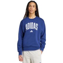 Bluza męska adidas Collegiate Sweat niebieska JM1734