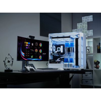 6. Corsair obudowa Super-Tower 9000D iCUE LINK AIRFLOW TP (White)