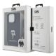 7. Etui Karl Lagerfeld Crossbody Saffiano Monogram Metal Pin Karl & Choupette na iPhone 15 Pro - czarne