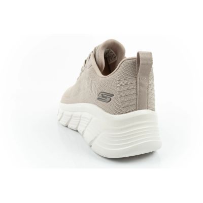 5. Skechers buty sportowe sneakersy damskie Bobs B Flex modne beżowe