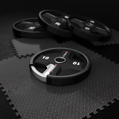 6. TPC10 TALERZ OLIMPIJSKI POLIURETANOWY CPU 10 KG HMS