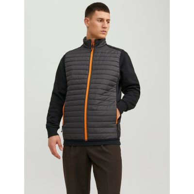 8. Kamizelka Jack & Jones  JJEMulti Bodywarmer Collar Noos M 12200684 Asphalt