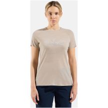 Koszulka z krótkim rękawem damska ODLO Ascent PW 130 Run. Bike. Hike. T-Shirt Crew Neck s/s szara