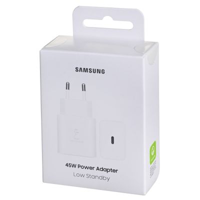 4. Samsung Ładowarka T4511 PD 45W, biały
