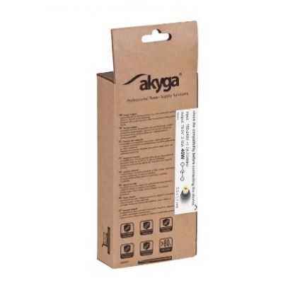 3. Zasilacz sieciowy Akyga AK-ND-47 do notebooka Acer, DELL, Packard Bell (19 V; 2,15 A; 40W; 5.5 mm x 1.7 mm)