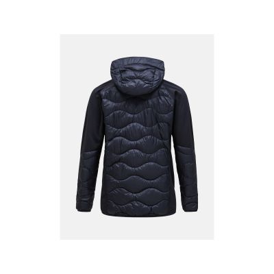 4. Kurtka Peak Performance M Helium Down Hybrid Hood czarny