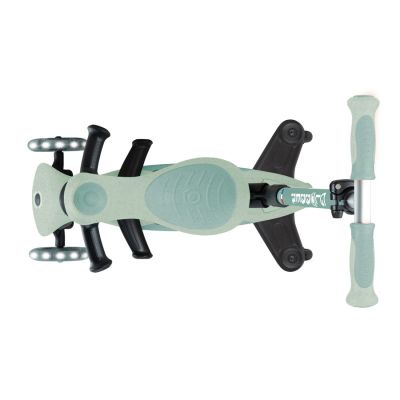 19. Hulajnoga trójkołowa z siedziskiem jeździk GO•UP DELUXE LIGHTS ECOLOGIC 360 (697-505)