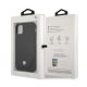 8. Etui BMW Leather Perforate na iPhone 11 / Xr - czarne