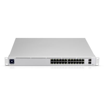 5. Switch Ubiquiti UniFi Pro 24 PoE 26p PoE ( PoE+: 16; PoE++: 8;) Managed Gigabit (USW-Pro-24-POE-EU)