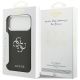 8. Etui Guess Grained Big 4G Classic Logo na iPhone 17 Pro Max - czarne