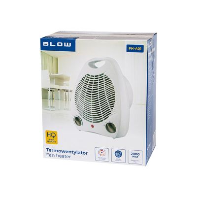 3. BLOW TERMOWENTYLATOR 2000W FH-A01 FARELKA BIAŁA