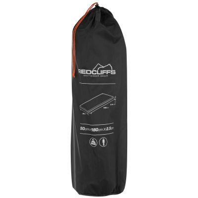 9. MATA SAMOPOMPUJĄCA TURYSTYCZNA MATERAC 180x50x2,5CM REDCLIFFS SZARA