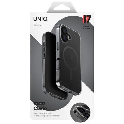 5. Etui UNIQ Clario Magclick Charging na iPhone 17 - czarne
