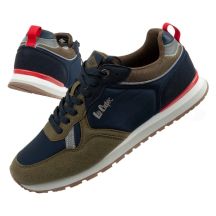 Lee Cooper buty sportowe sneakersy męskie modne wygodne wytrzymałe granatowe khaki