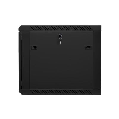 6. Szafa jednosekcyjna Lanberg WF01-6609-10B (9U; 500mm / 600mm / 600 mm; wisząca; Szklane; 19''; kolor czarny)