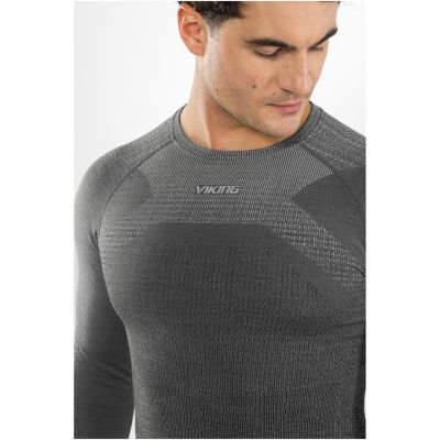 5. Bielizna męska VIKING Altis Man Set Merino czarna M