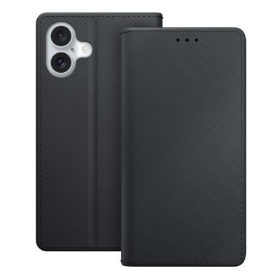 17. Etui z klapką 3mk Wallet Case na iPhone 16 Plus - czarne