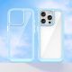 8. Etui Outer Space Case na iPhone 16e / 17e pokrowiec z elastyczną ramką - niebieskie
