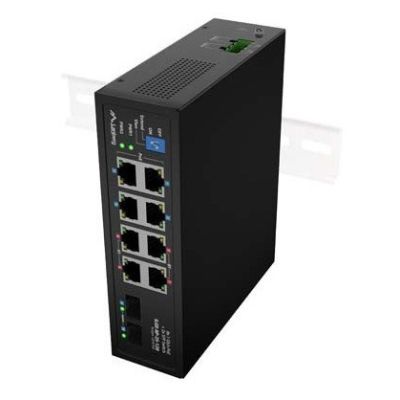 18. SWITCH LANBERG ILGE-8P-2S-120 LIGHT INDUSTRIAL POE 4XBT 4XAT 2XSFP DIN GIGABIT ETHERNET