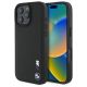 Etui BMW Smooth Rubber Logo na iPhone 16 Pro Max - czarne