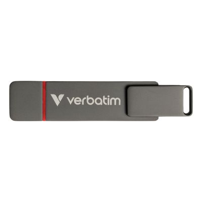 10. Verbatim Dual QuickStick pamięć USB 512 GB USB Type-A / USB Type-C 3.2 Gen 1 (3.1 Gen 1) Szary