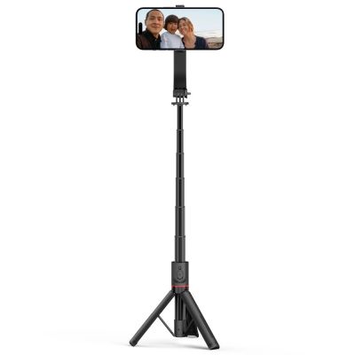6. Selfie stick Tech-Protect L04S Bluetooth z tripodem do 95cm i głowicą 360 - czarny