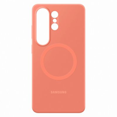 4. Etui Samsung Silicone Magnet Case na Samsung Galaxy S26 Ultra kompatybilne z MagSafe - czerwone