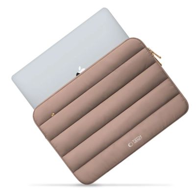 6. Torba Tech-Protett Fluffy na laptopa 15-16 - brązowa