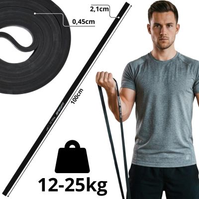 9. Taśma gumowa POWER BAND EB FIT 12,5-25 kg 1003788