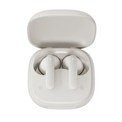 2. Słuchawki dokanałowe QCY Buds z ENC SBC IPX4 Bluetooth 5.4 - białe