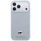 3. Etui Karl Lagerfeld Grained Karl Head Metal MagSafe na iPhone 18 Pro / 17 Pro - szare